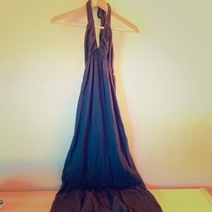 Metropark black maxi dress size S